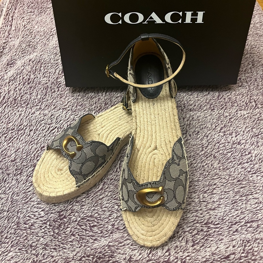 Coach sandals